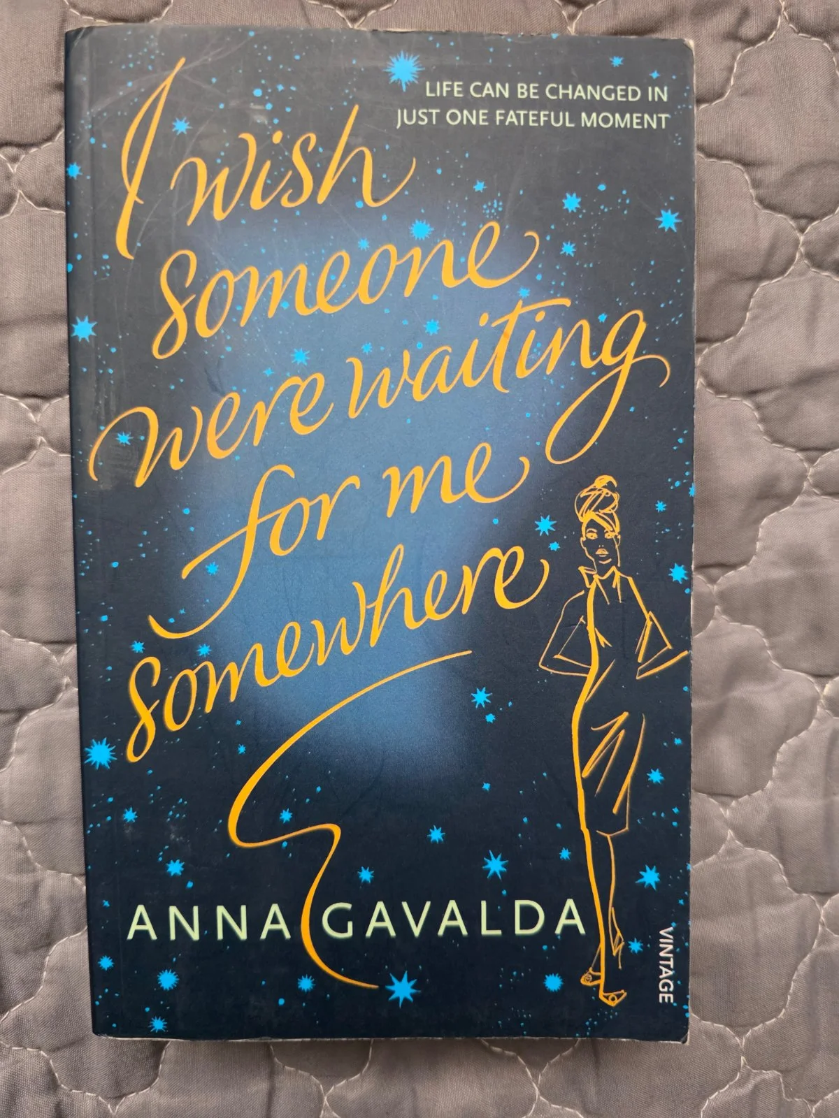 I wish someone were waiting for me somewhere