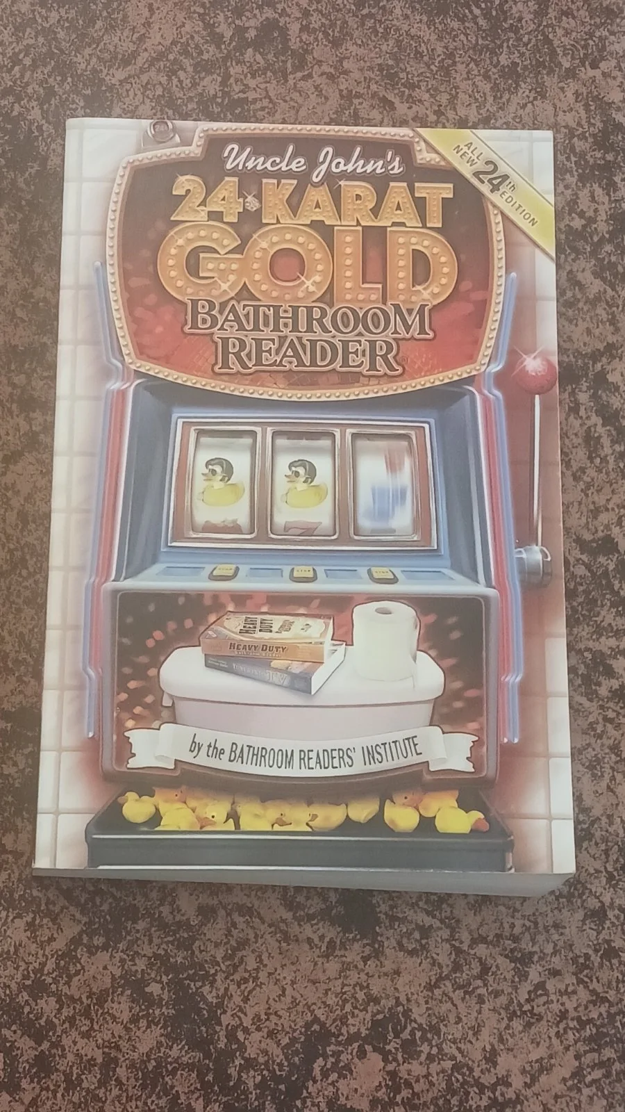 Uncle John's 24-Karat Gold Bathroom Reader